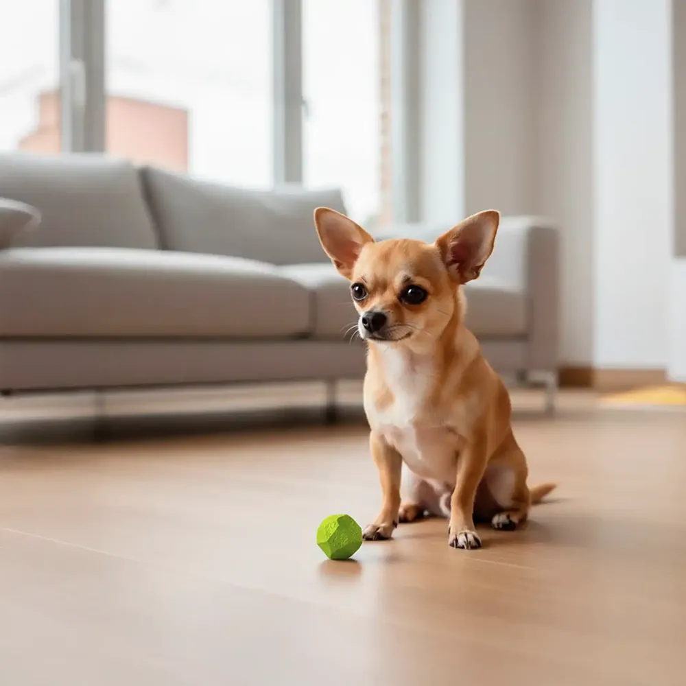 Brinquedo Bola Maciça Rocky Ball Stark Pet Verde — foto 3