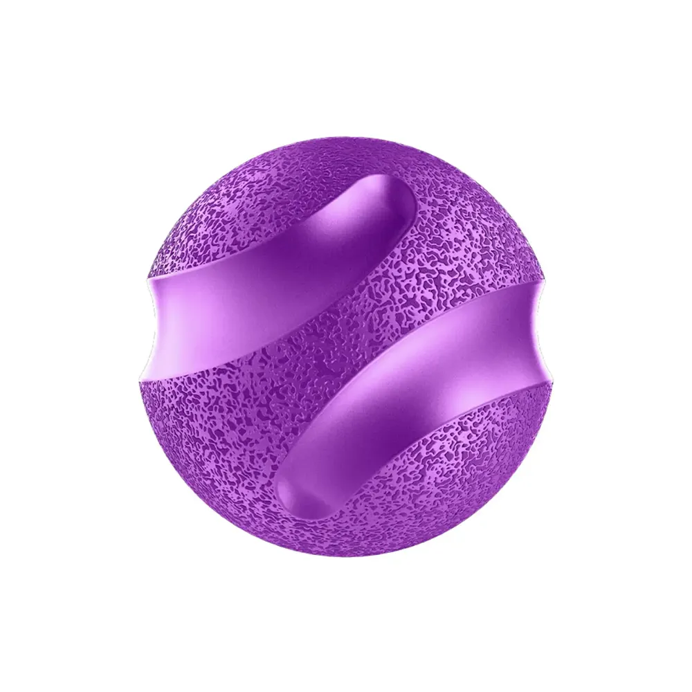 Brinquedo Bola Maciça Slim Ball Stark Pet Roxo