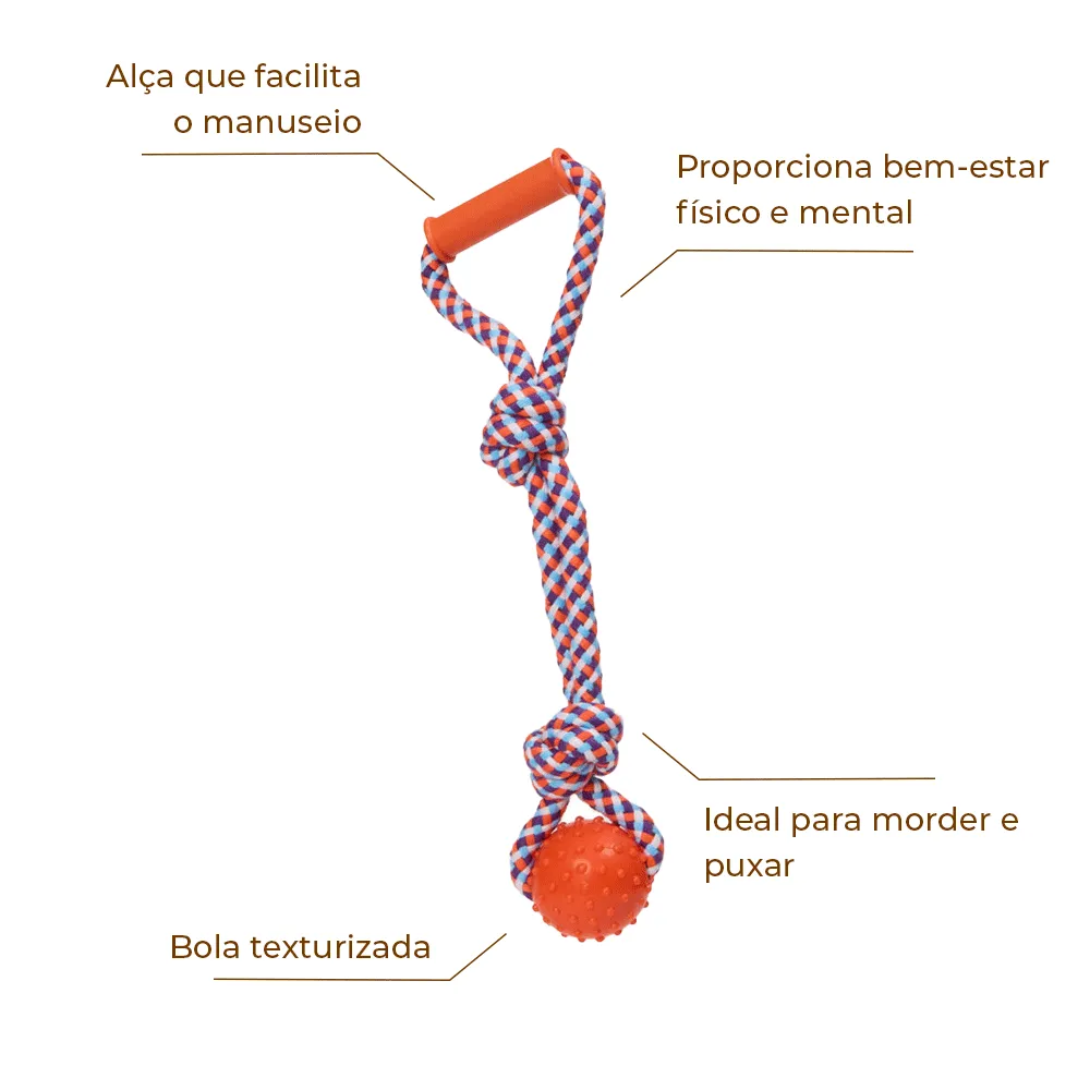 Bolinha de Borracha com Cordão Flicks — foto 2