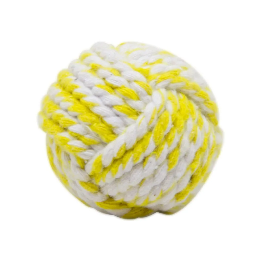 Brinquedo Bolinha com Corda Mesclada LCM