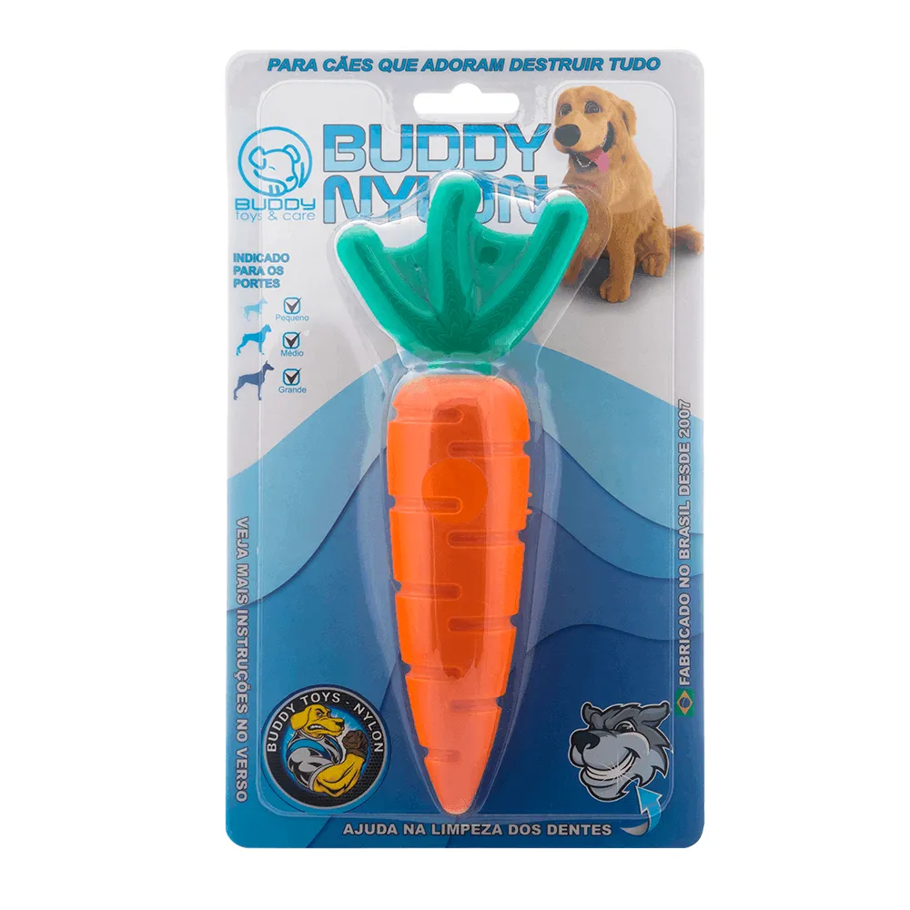 Brinquedo Cenoura Nylon Buddy Toys — foto 4