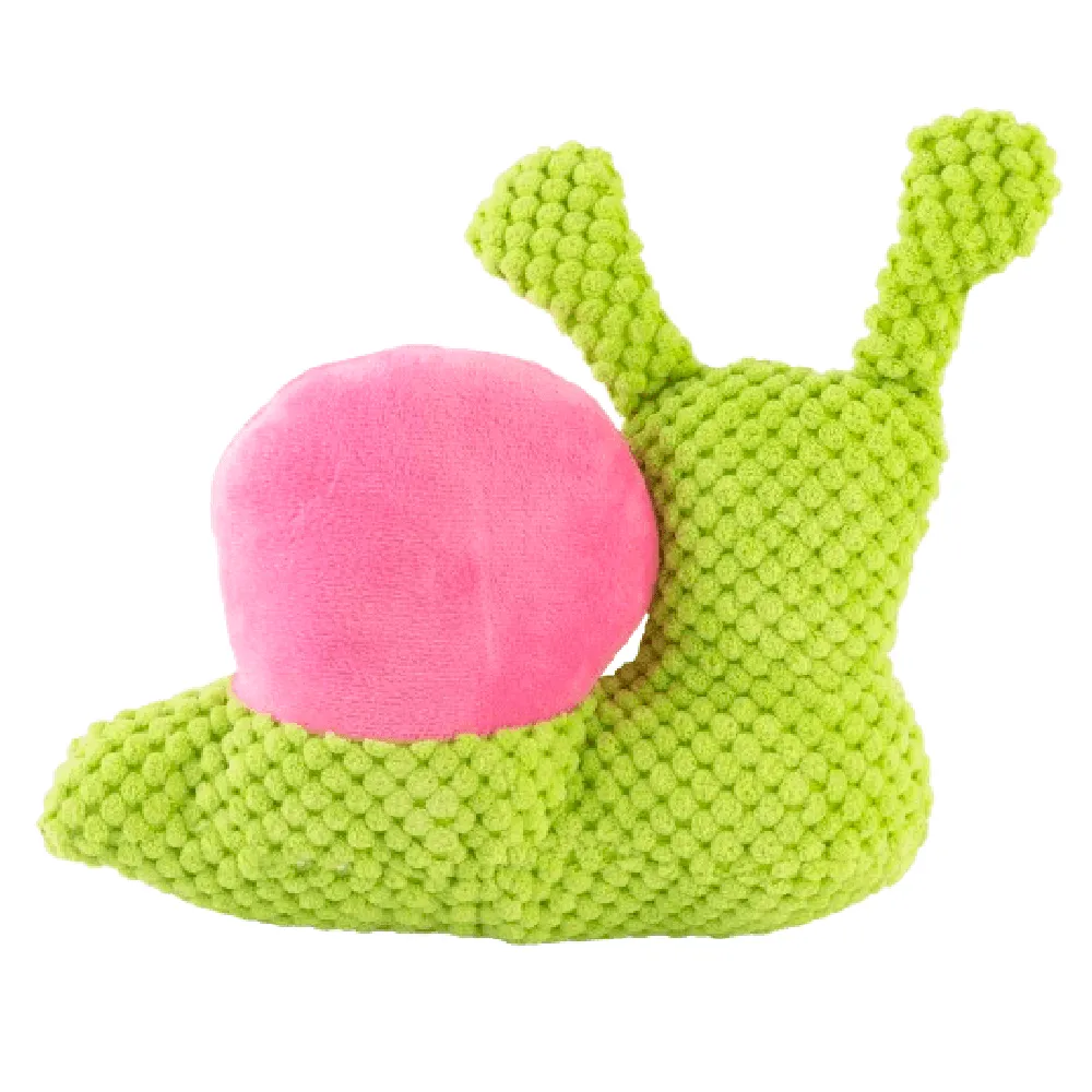 Brinquedo de Pelúcia Caracol Alegre Verde Home Pet — foto 3
