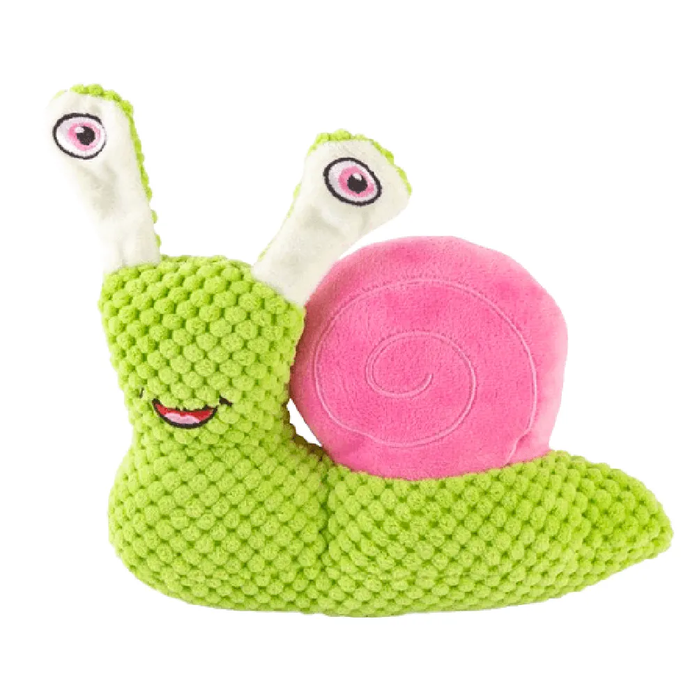 Brinquedo de Pelúcia Caracol Alegre Verde Home Pet — foto 4