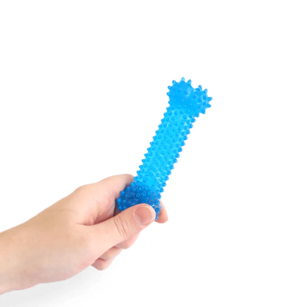 Brinquedo Dental Bone Azul Menta Odontopet — foto 3