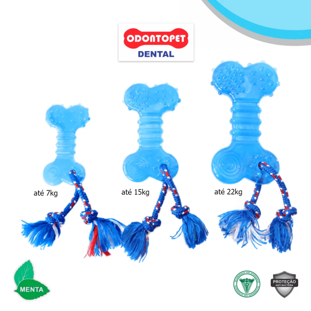 Brinquedo Dentalbone Flat com Corda Odontopet — foto 5