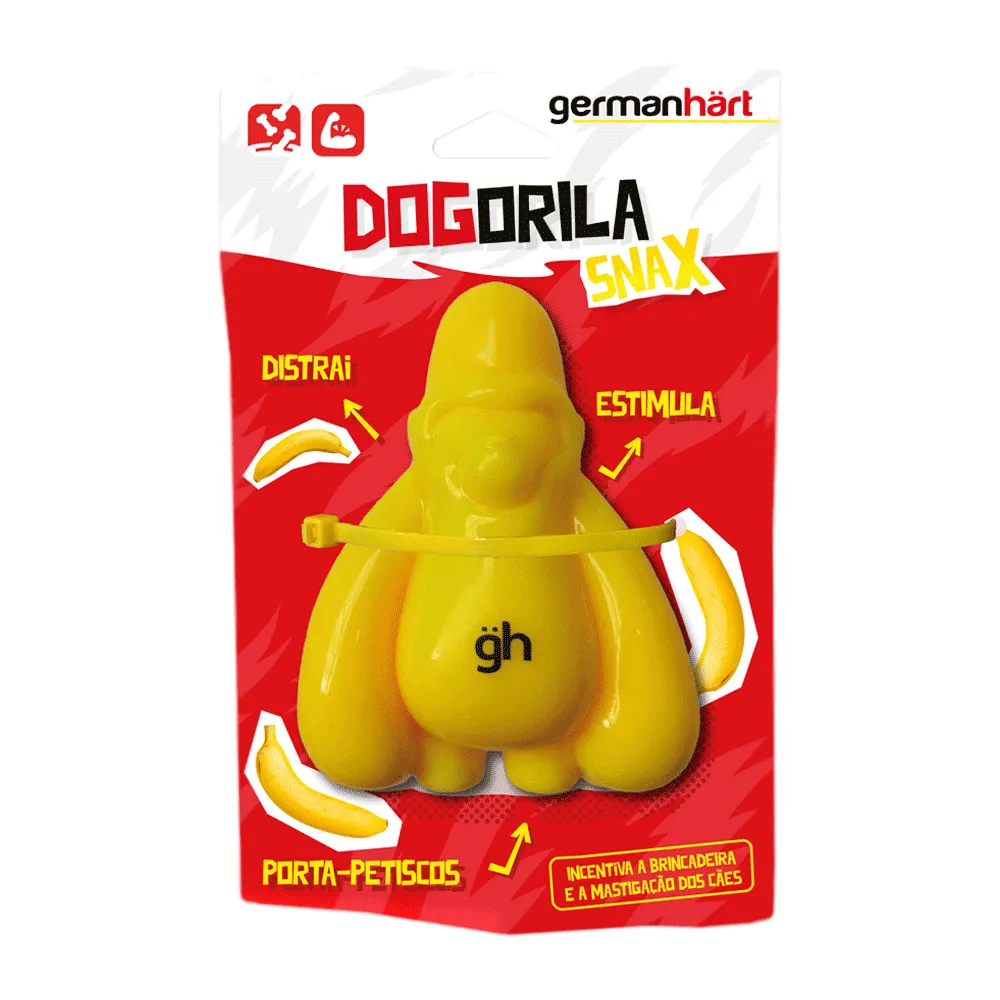 Brinquedo Gorila para Cães Dogorila GermanHart — foto 4