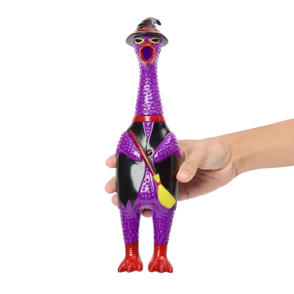 Brinquedo Halloween Monstrinho Vinil Roxo Savana — foto 4