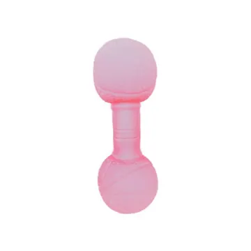 Brinquedo Halteres Grande Animania Rosa