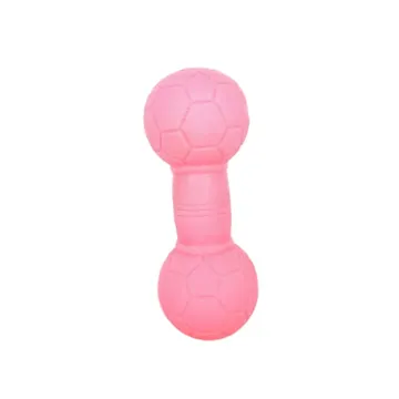 Brinquedo Halteres Pequeno Animania Rosa