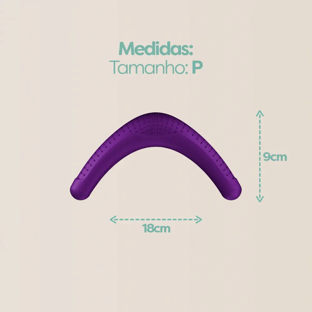 Brinquedo Mordedor Boomerang Stark Pet Roxo — foto 6