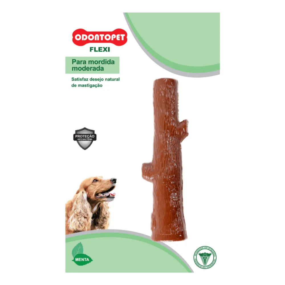 Brinquedo Mordedor Flexibone Tronco Odontopet — foto 5