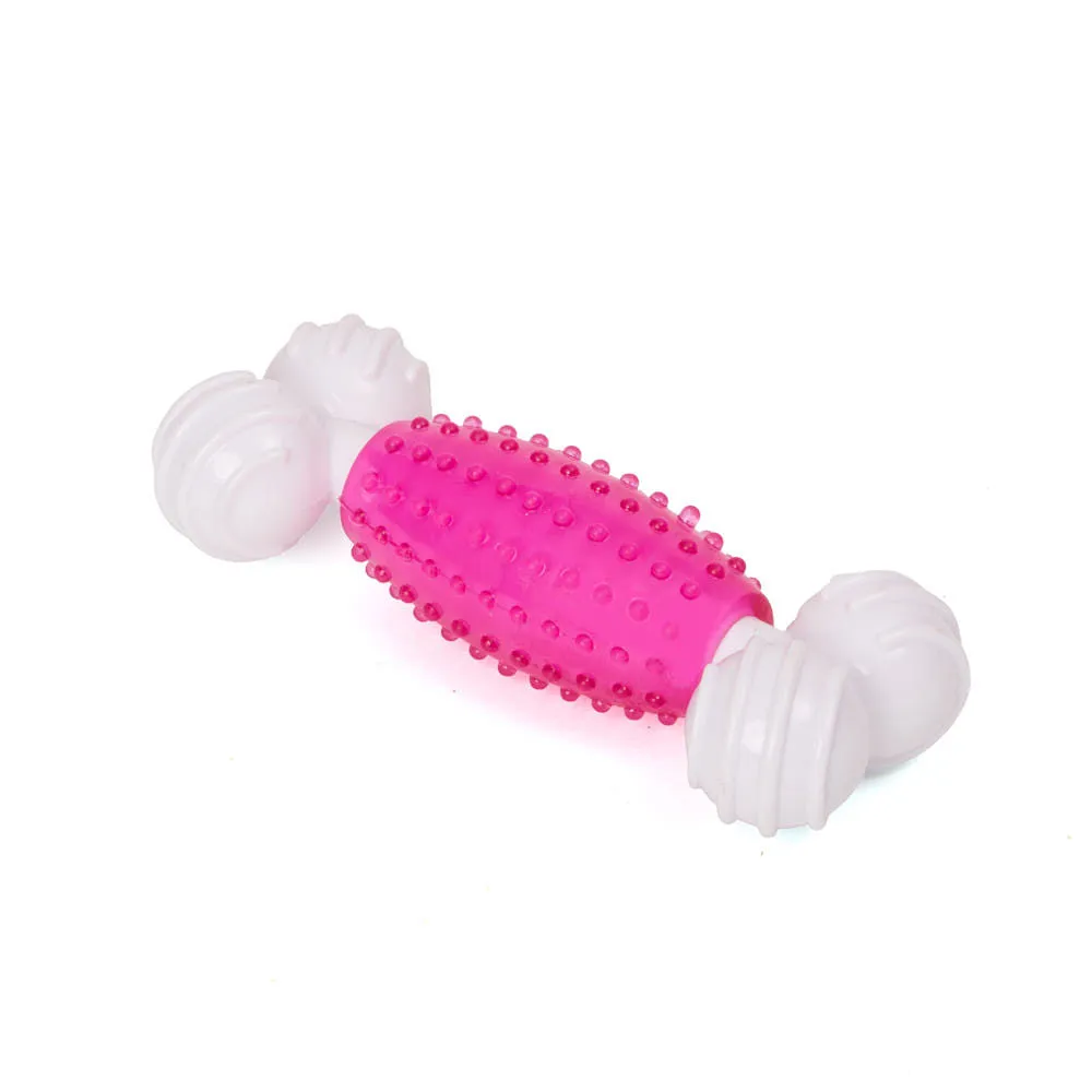 Brinquedo Mordedor Ossinho Flicks Pink — foto 4