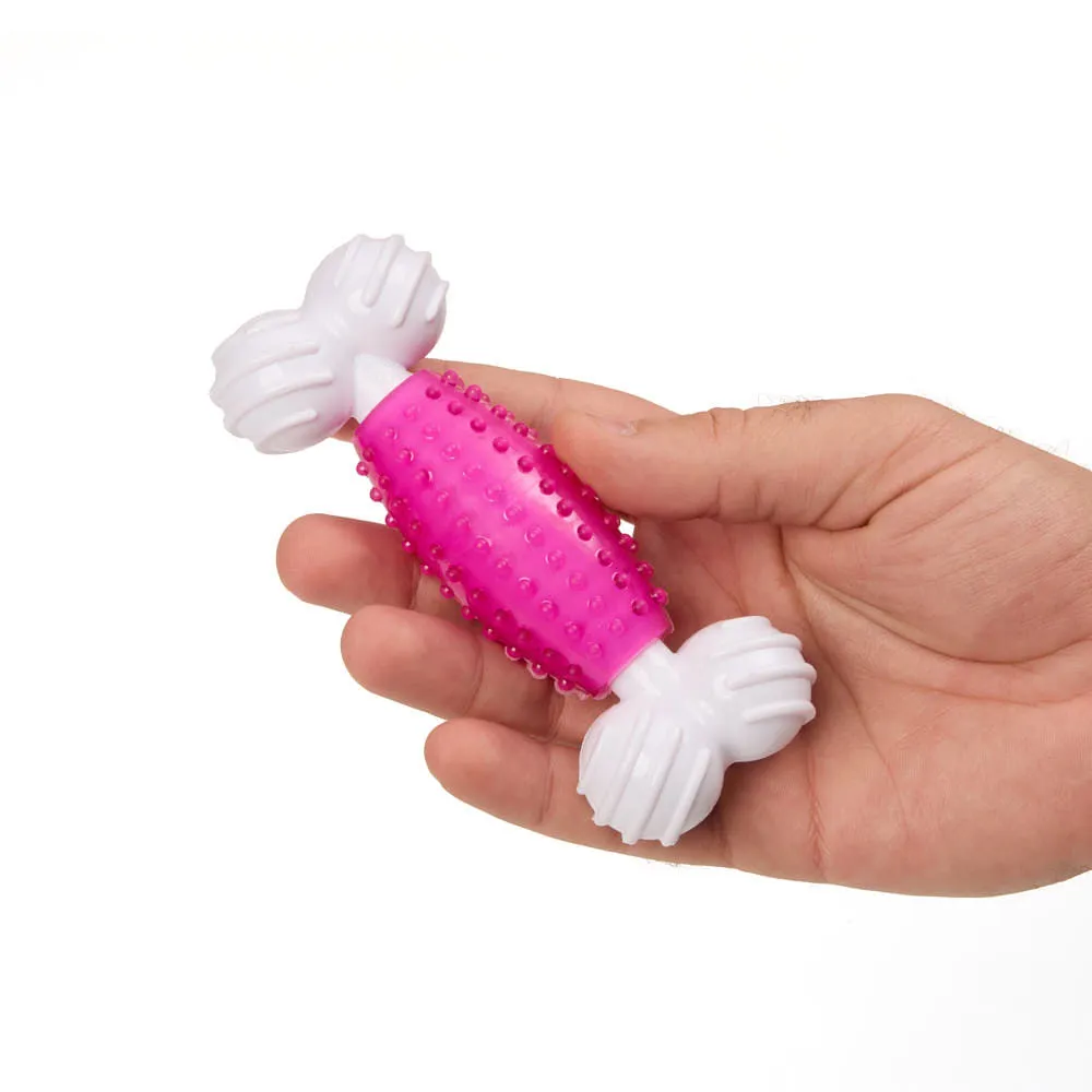 Brinquedo Mordedor Ossinho Flicks Pink — foto 5