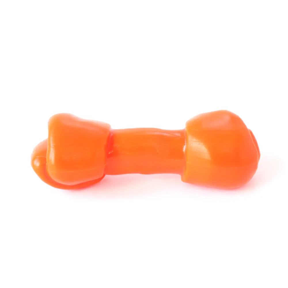 Brinquedo Osso Flexi Bone Laranja Odontopet — foto 2