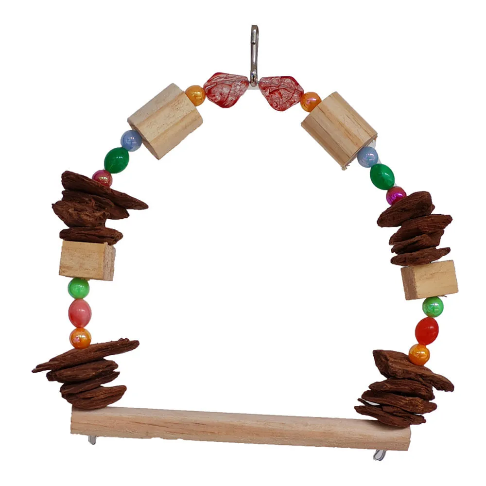 Brinquedo para Aves Arco Encanto Pinus Real Brinquedos Pet