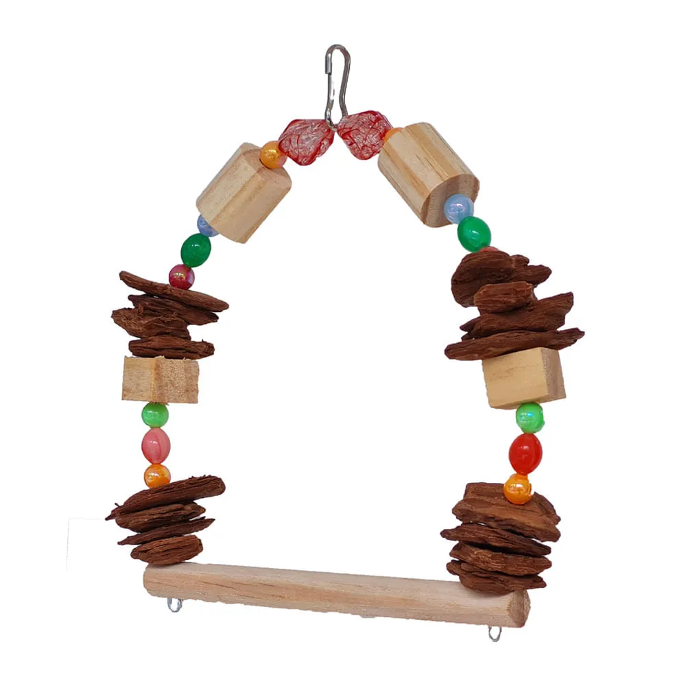 Brinquedo para Aves Arco Encanto Pinus Real Brinquedos Pet — foto 3