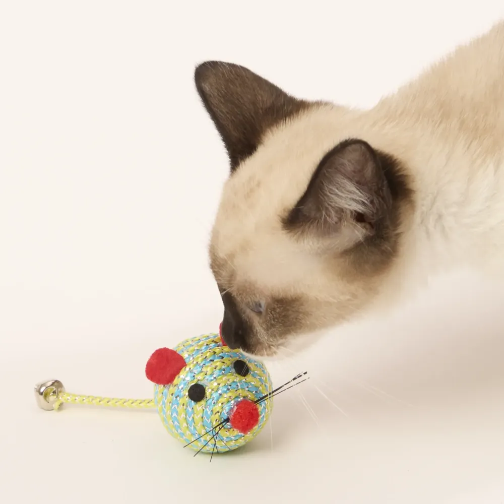Brinquedo para Gatos Ratinho Verde Savana Pet — foto 2