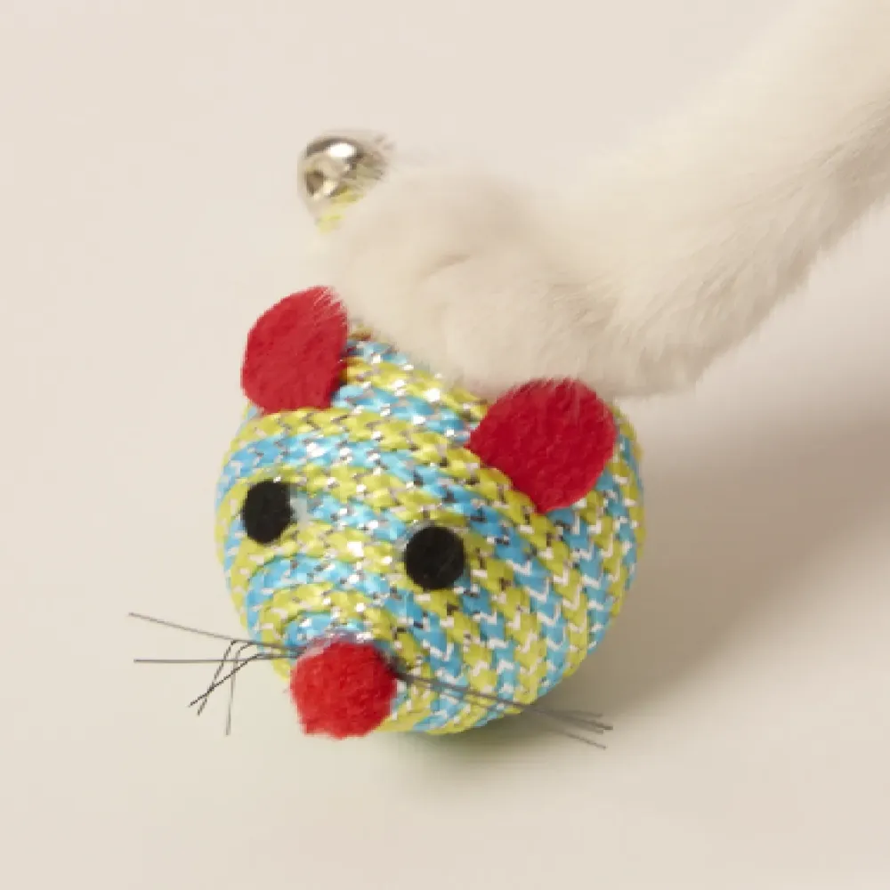 Brinquedo para Gatos Ratinho Verde Savana Pet — foto 3