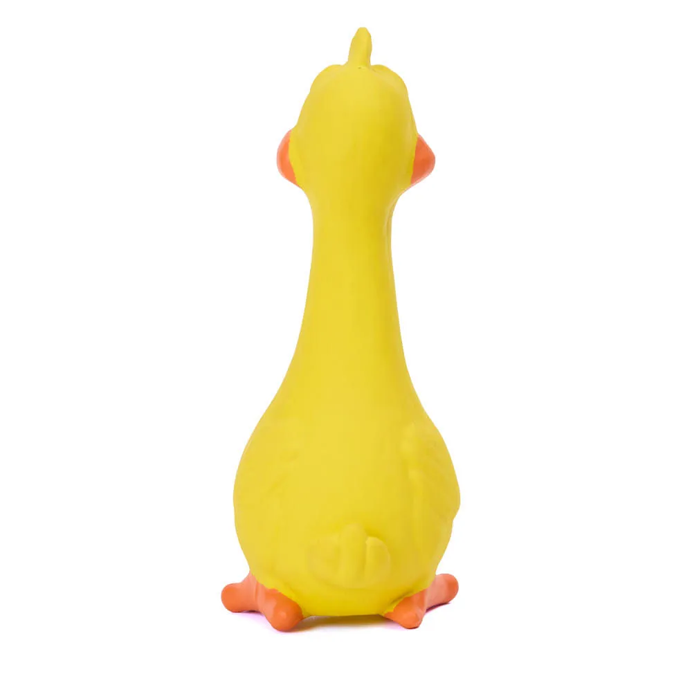 Brinquedo Pato Látex Flicks Amarelo — foto 3