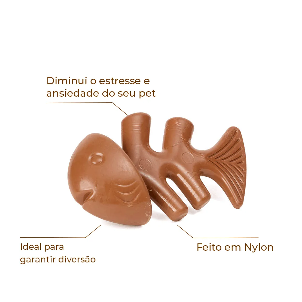 Brinquedo Mordedor Peixe Nylon Flicks — foto 2