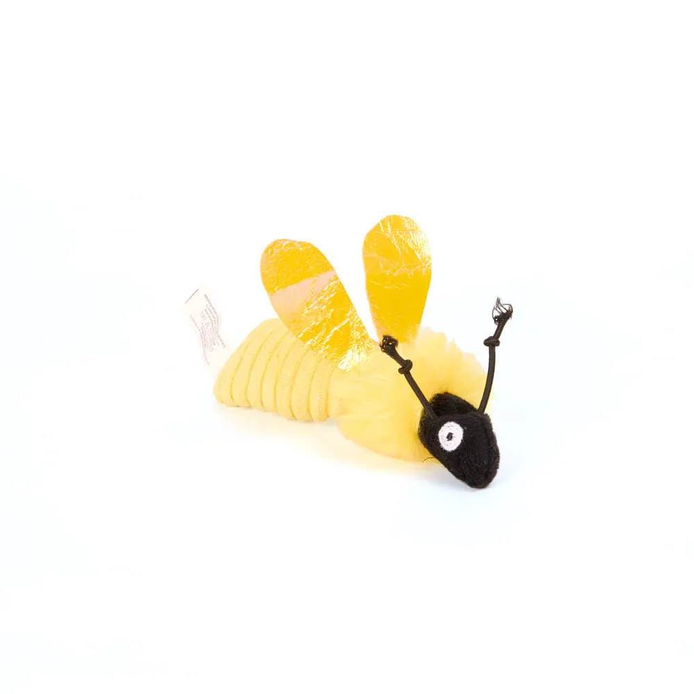 Brinquedo Pelúcia Abelha com Catnip Flicks