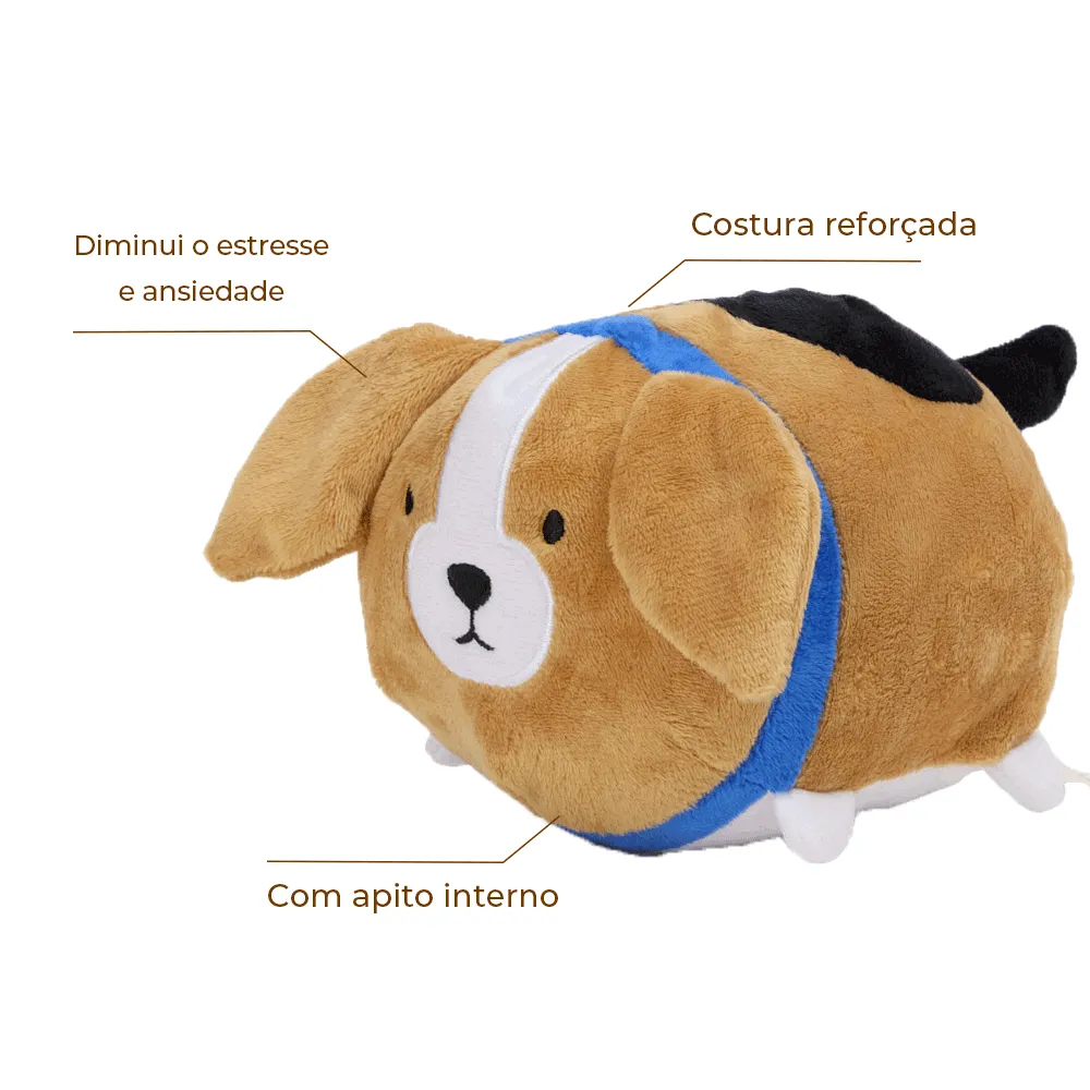 Brinquedo Pelúcia Beagle Coleção Raças Flicks — foto 2