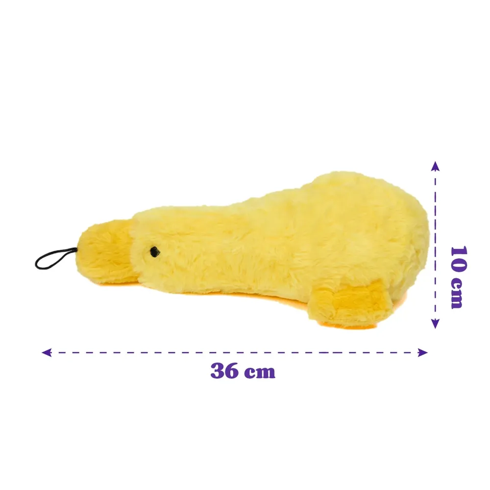 Brinquedo Pelúcia Big Duck Savana Pet — foto 3