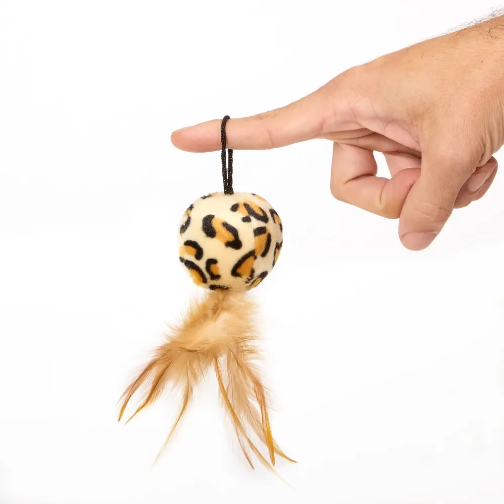 Brinquedo Pelúcia Bola Leopardo Flicks — foto 5