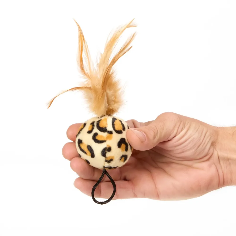 Brinquedo Pelúcia Bola Leopardo Flicks — foto 6