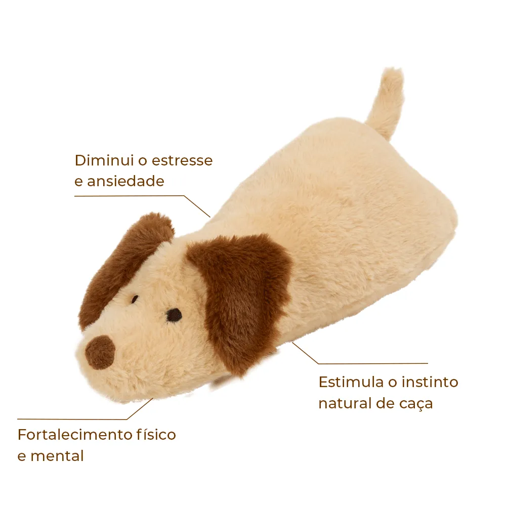 Brinquedo Pelúcia Cachorro Caramelo Flicks — foto 2
