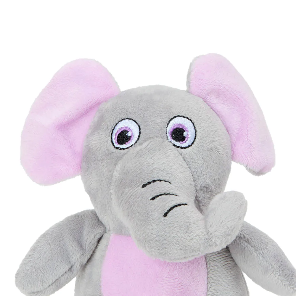 Brinquedo Pelúcia Elefante Cinza Flicks — foto 3