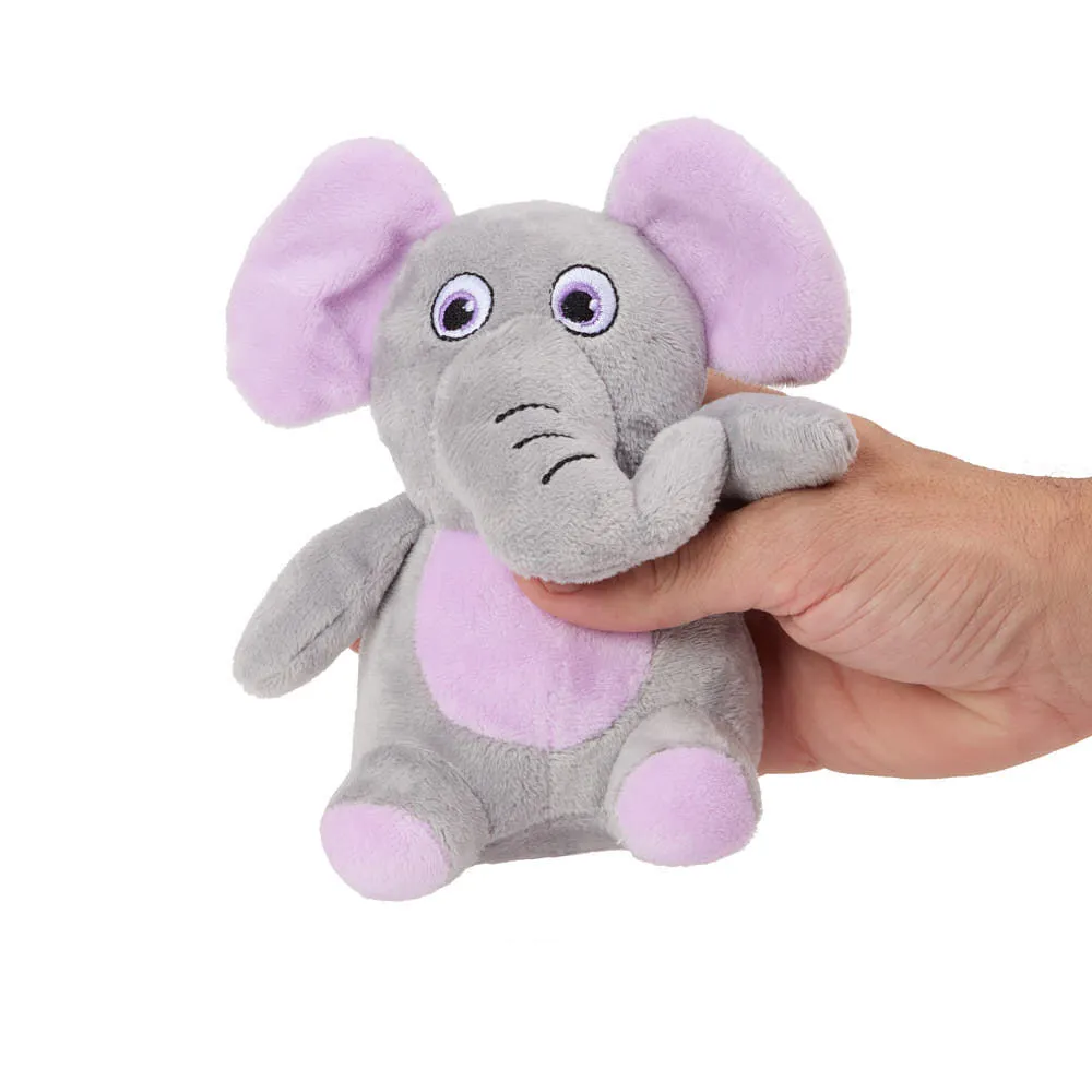 Brinquedo Pelúcia Elefante Cinza Flicks — foto 4