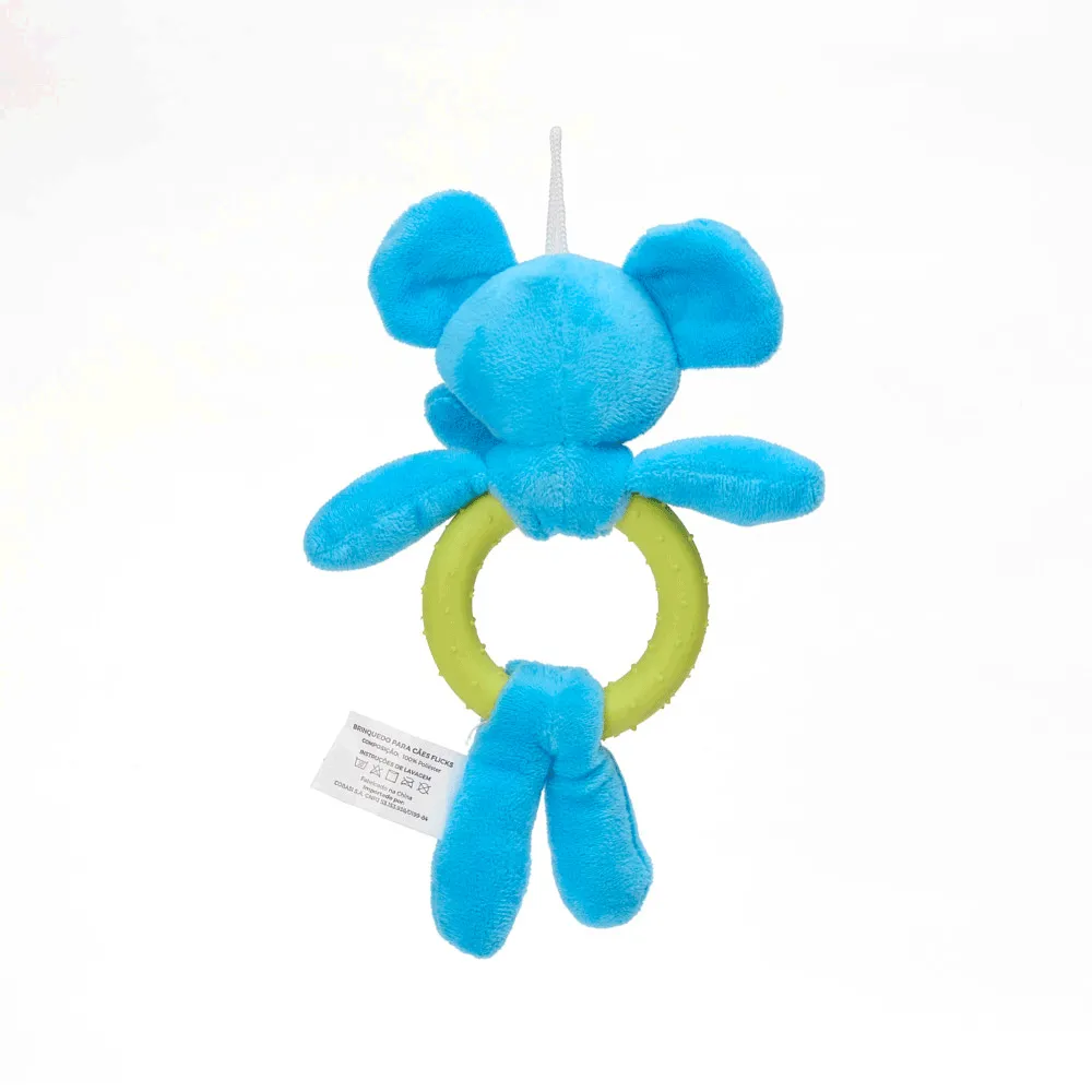 Brinquedo Pelúcia Elefante com Argola Flicks — foto 3