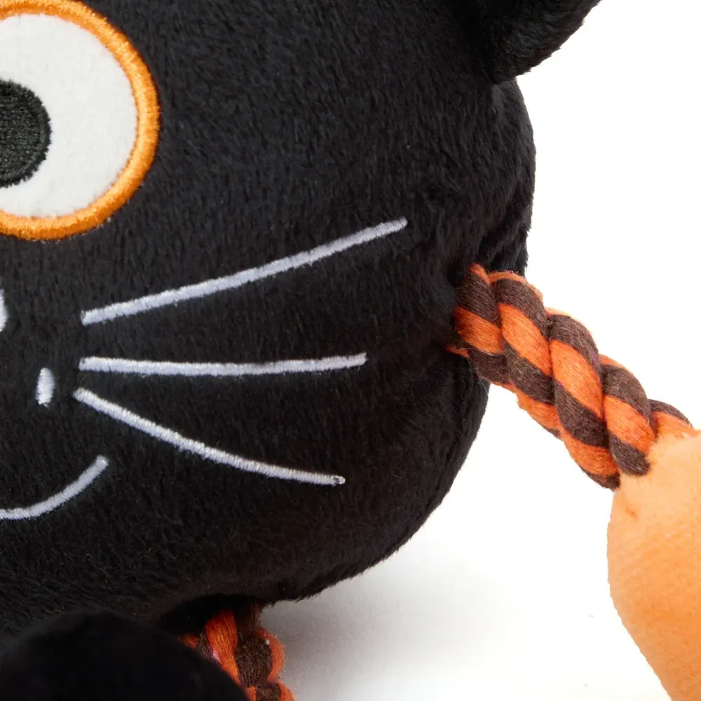Brinquedo Pelúcia Halloween Gato com Corda Savana — foto 4