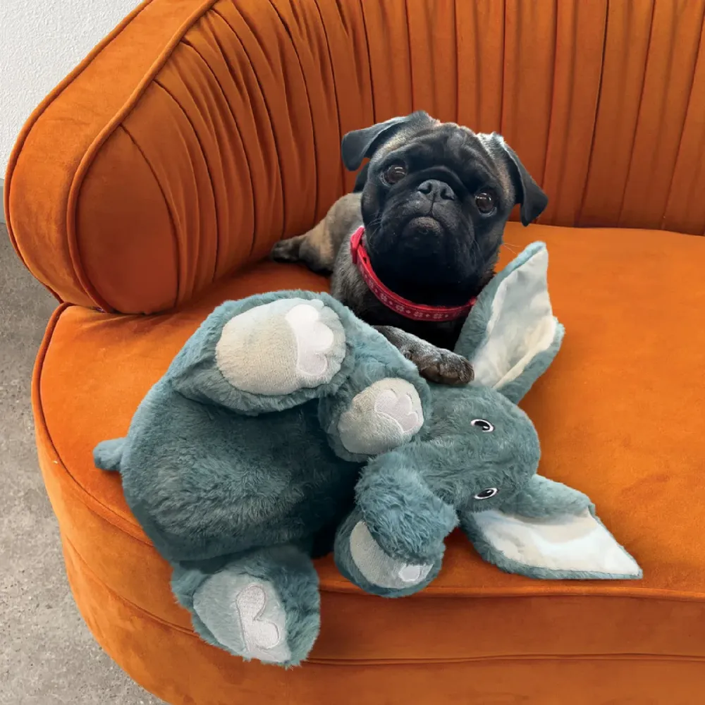 Brinquedo Pelúcia Kong Elefante Comfort Kiddos Jumbo — foto 4