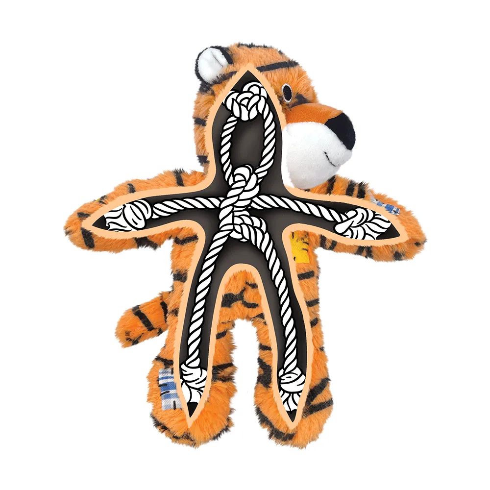 Brinquedo Pelúcia Kong Wild Knots Tigre — foto 2