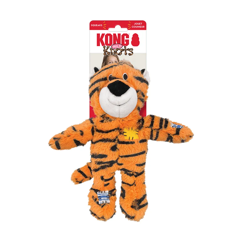 Brinquedo Pelúcia Kong Wild Knots Tigre — foto 4