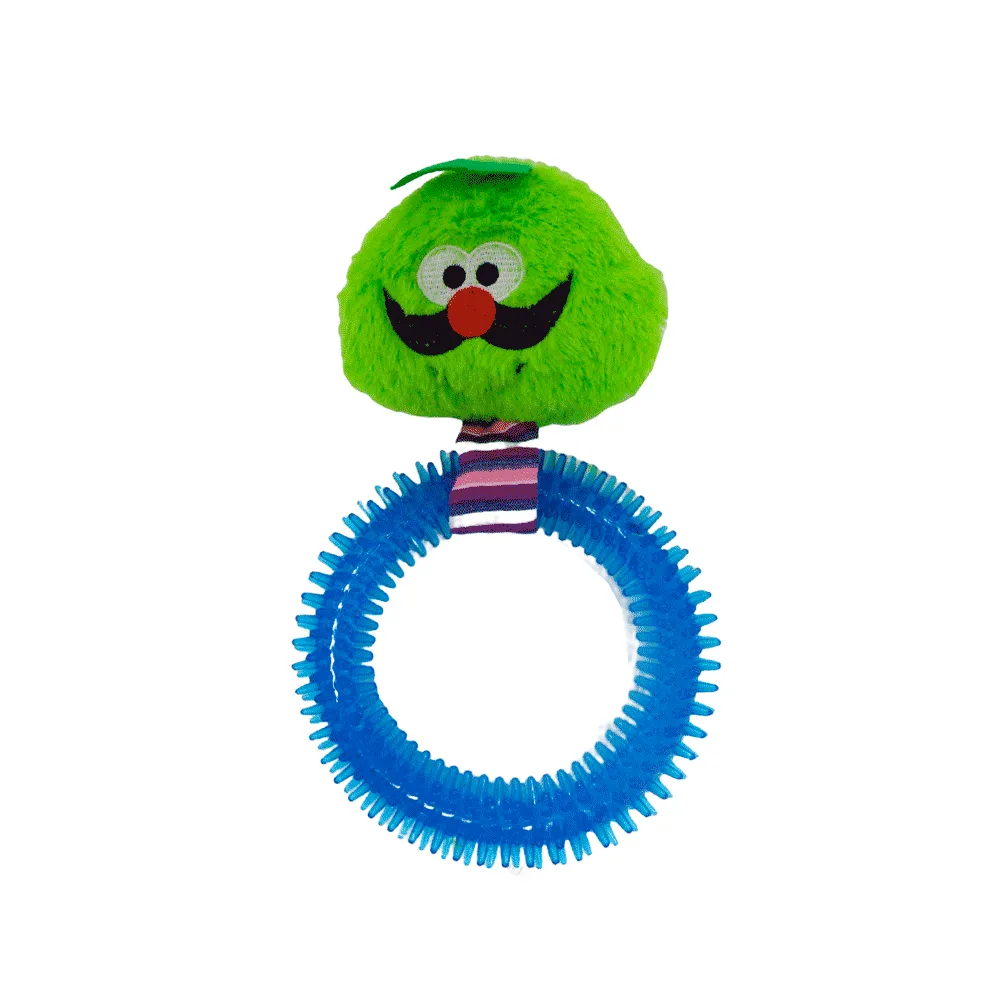 Brinquedo Pelúcia Mordedor Fruta Bigode Savana