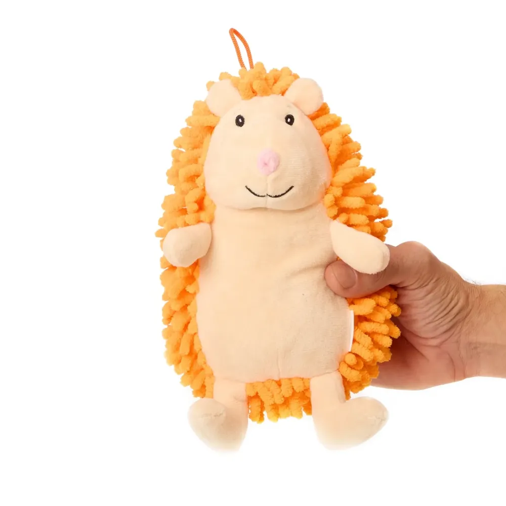 Brinquedo Pelúcia Ouriço Laranja Flicks — foto 6
