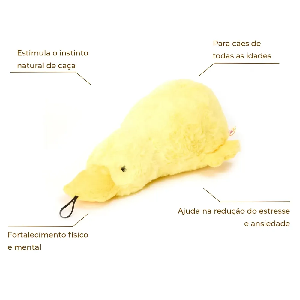 Brinquedo Pelúcia para Cães Pato Flicks — foto 2