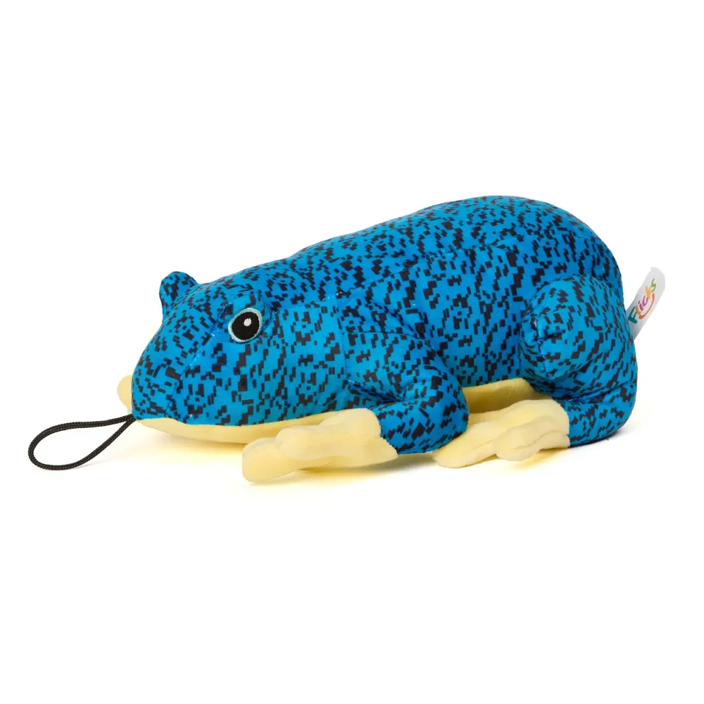 Brinquedo Pelúcia para Cães Sapo Azul Flicks