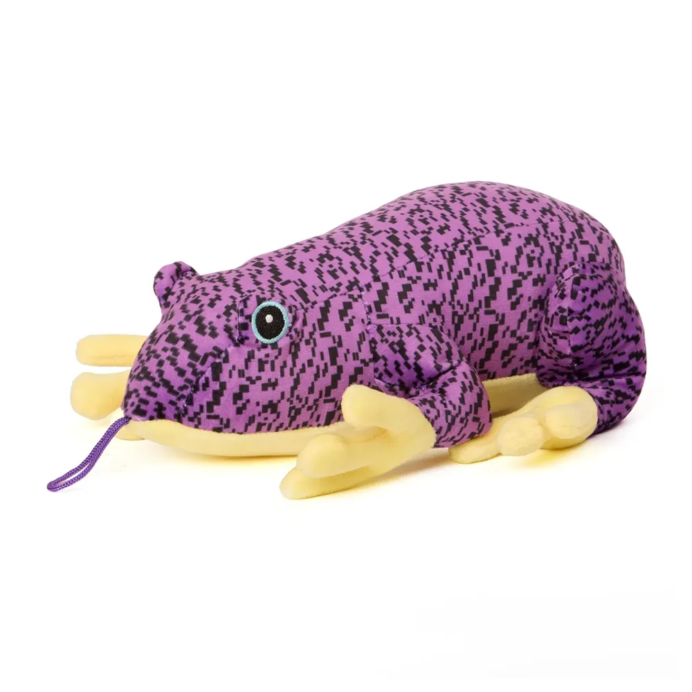 Brinquedo Pelúcia para Cães Sapo Roxo Flicks