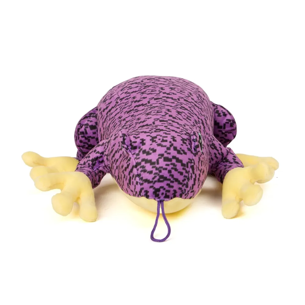 Brinquedo Pelúcia para Cães Sapo Roxo Flicks — foto 3
