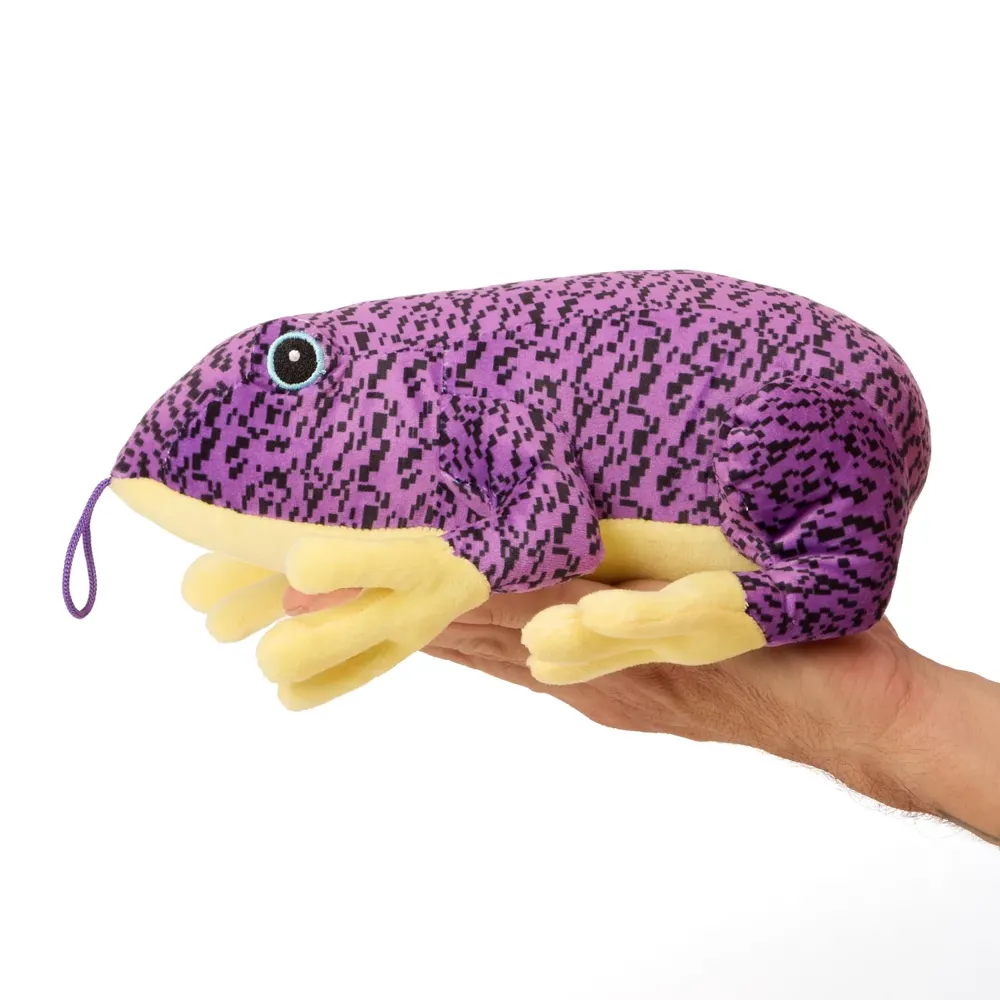 Brinquedo Pelúcia para Cães Sapo Roxo Flicks — foto 6