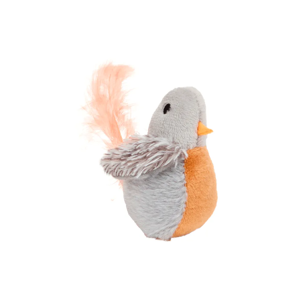 Brinquedo Pelúcia Pássaro com Catnip Flicks