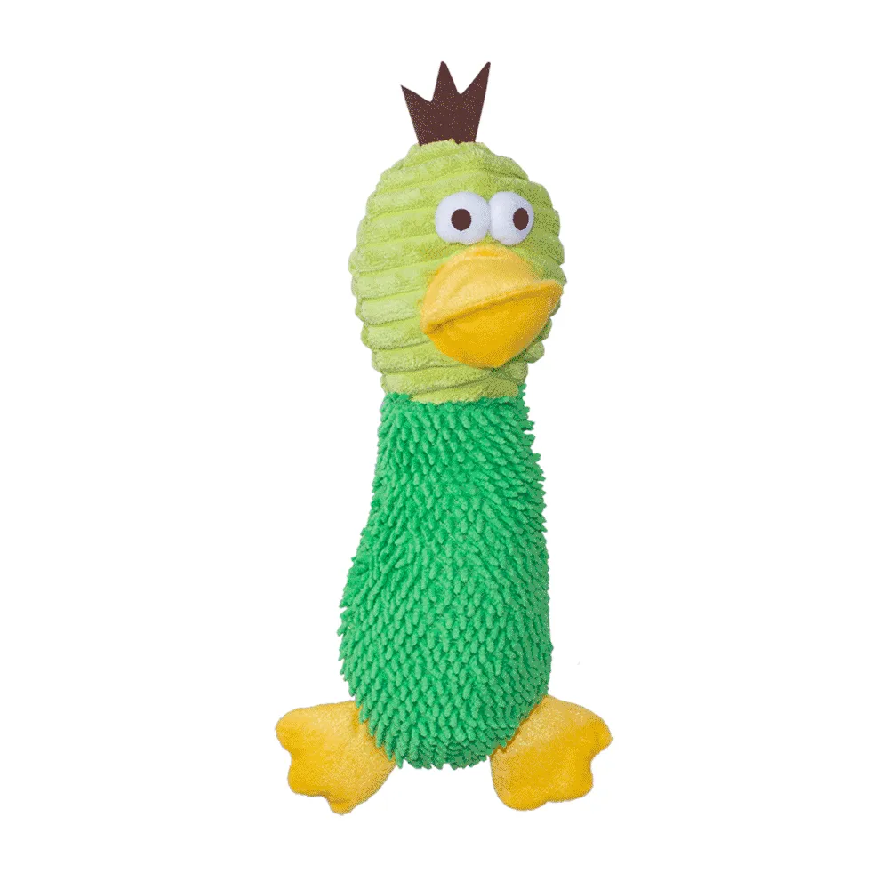 Brinquedo Pelúcia Pato Maluco Sonoro Savana