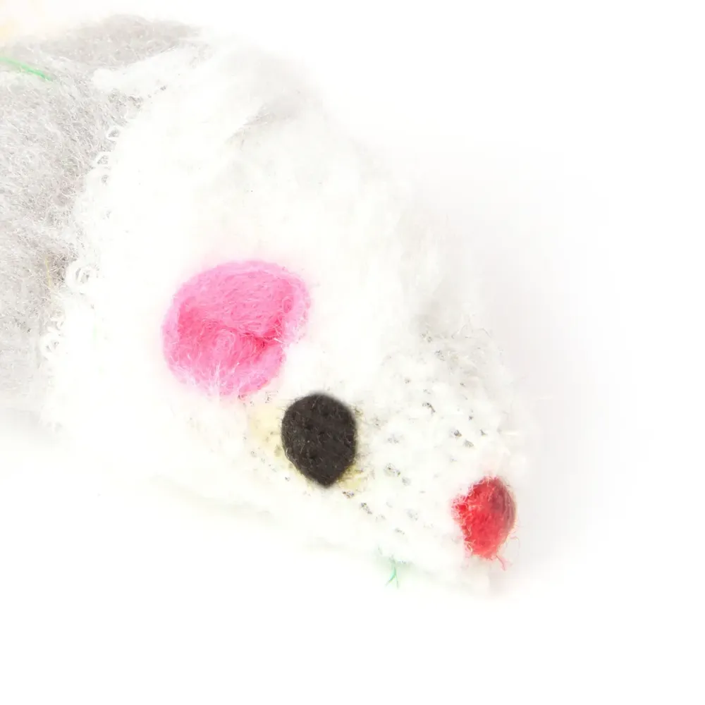 Brinquedo Ratinho de Pelúcia e Penas Flicks — foto 4