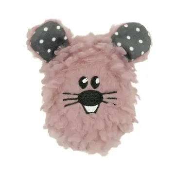 Brinquedo Ratinho Pelúcia Rosa Flicks
