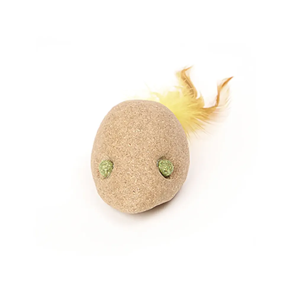 Brinquedo Rato com Catnip Flicks Amarelo — foto 4