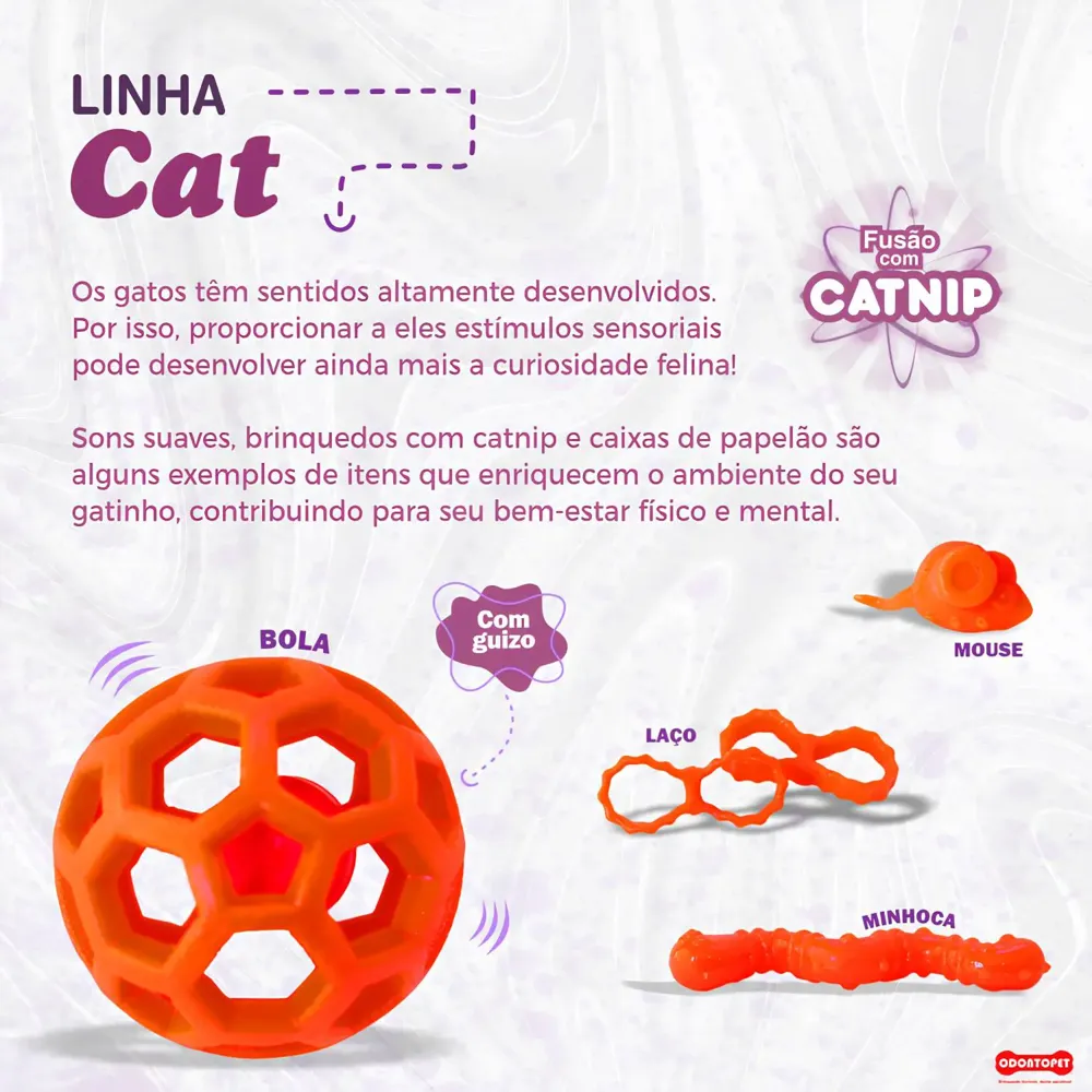 Brinquedo Rato com Catnip Odontopet Cat — foto 5